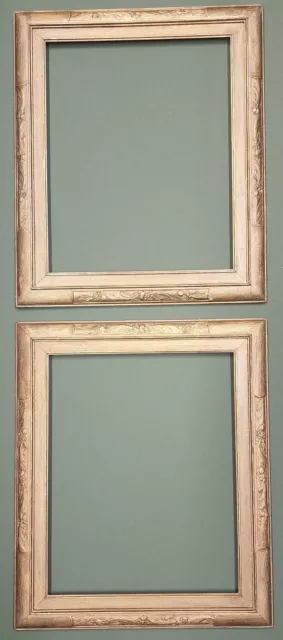 PAIR, of Antique Gilt, Picture Frames, 19th C