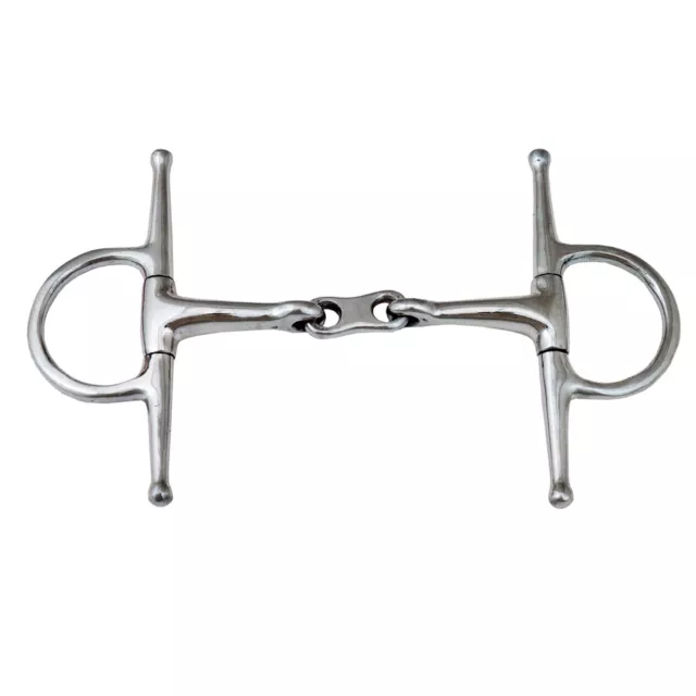 French Link Full Cheek Fulmer Snaffle Horse Bits Equestrian Life Ltd ® Horse Bit 2