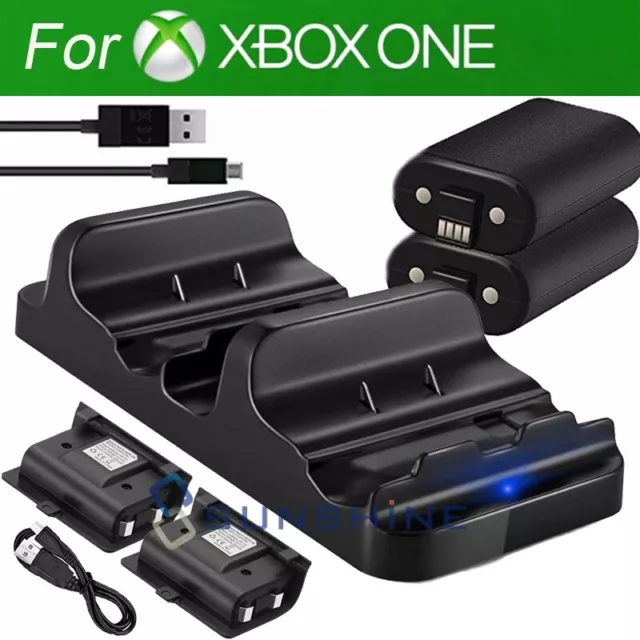 Rechargeable Battery For XBOX ONE Controller Play Charging Cable/Charger Dock