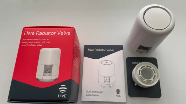 Hive Smart Thermostatic Radiator Valve Head TRV - White