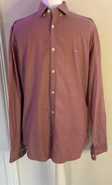 Camicia da uomo lacoste taglia Fr40 16
