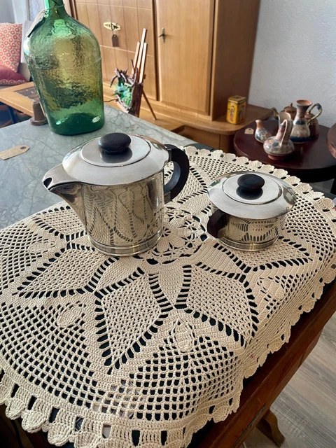 Ancienne Théière En Métal Argenté Ercuis • EUR 85,00