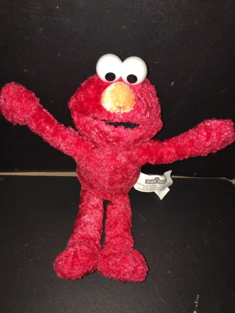 2008  Nanco Elmo Plush Sesame Street Stuffed Animal Red 9”