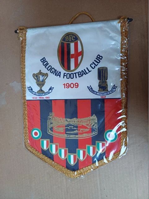 Bologna FC fanion vintage football banderin pennant gagliardetto Serie