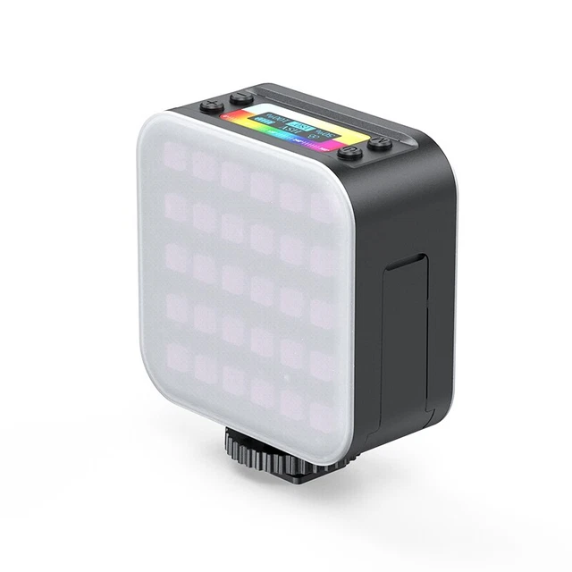 1Set RGB Dual Full Color LED Video Light 2500K-9000K 350LUX A2M16770
