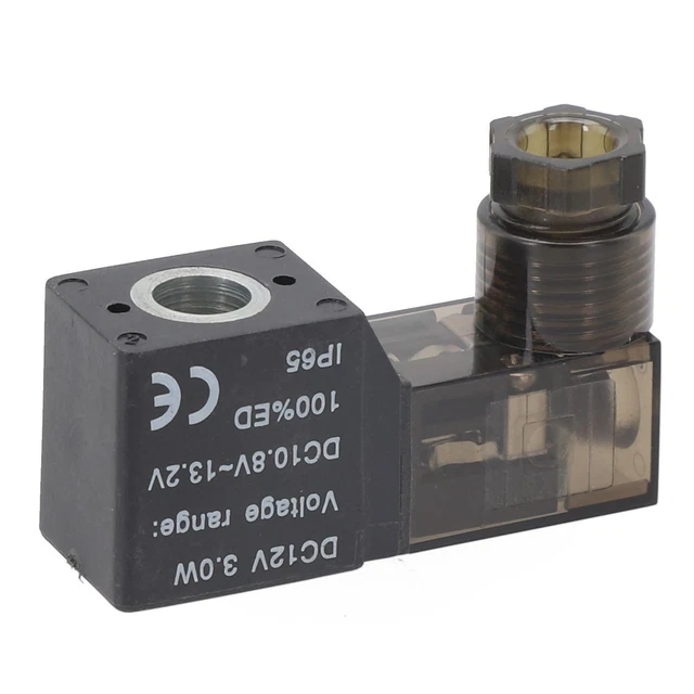 Grande bobine électrovanne forme A, 24 VDC, 40 W, 50/60 Hz, noyau