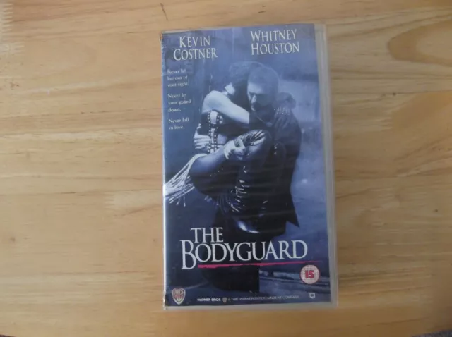The Bodyguard VHS Video Tape Cassette