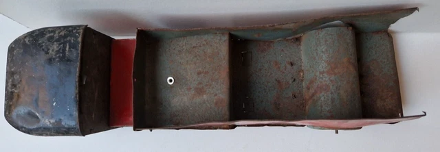 Boîte D'origine Joustra Pour Camion Remorque - Jouet Ancien En Tôle