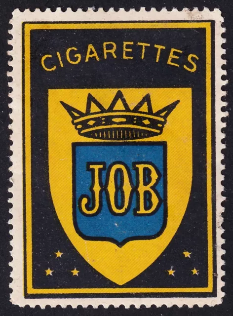 Werbemarke Cigarettes „JOB“ Cigarettenfabrik, Straßburg i. Elsass