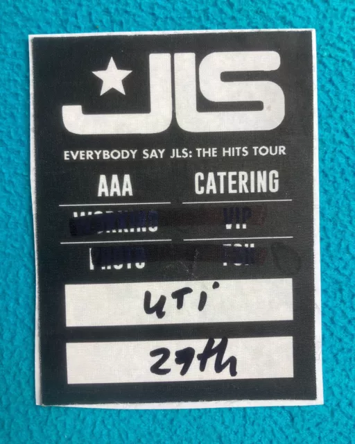 JLS Everybody Say JLS: The Hits Tour Birmingham 27/10/2023 AAA Backstage Pass