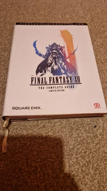 FINAL FANTASY XII - The Complete Guide Limited Edition Hardback  (PIGGYBACK)