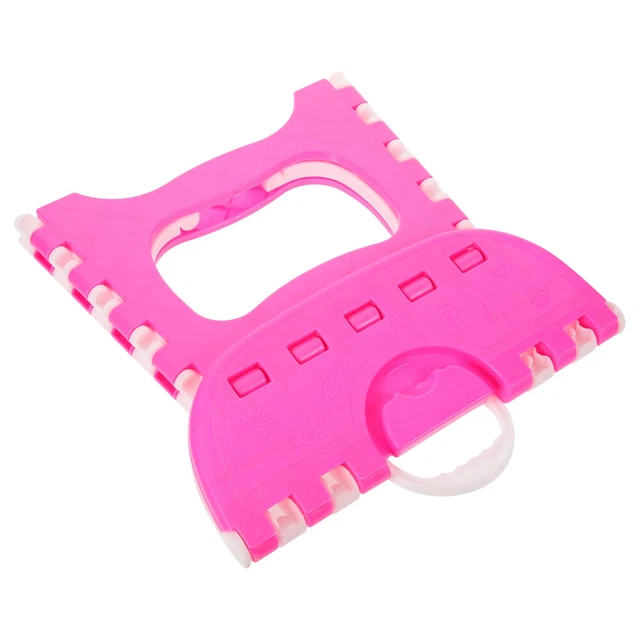 Sgabello a gradini pieghevole sgabello in plastica per uso interno esterno soggiorno