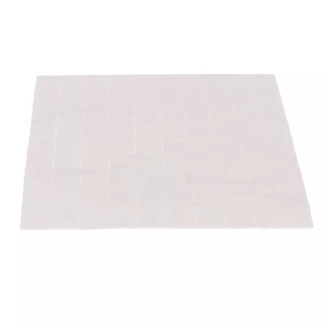 100x 10mm*10mm*0.5mm GPU CPU Heatsink Cooling Conductive Silicone Thermal Pa-wf