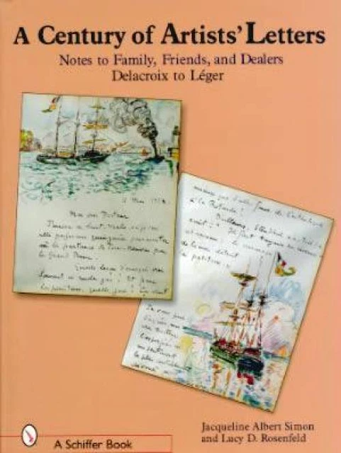 Artist Letters Book Artist's Autographs Writings Notes
