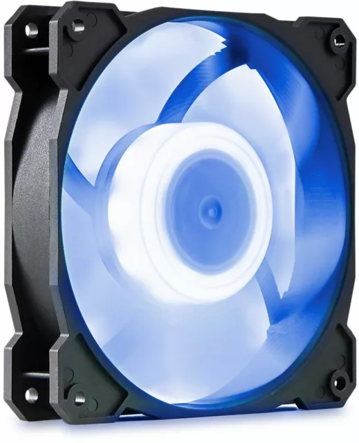 Gelid Solutions Radiant 120 mm extrem leistungsfähiger RGB PWM-Lüfter, CFM 77,2, 40,4 dB