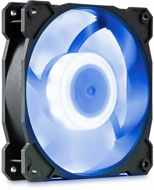 Gelid Solutions Radiant 120mm Extreme Performance RGB PWM Fan, CFM 77.2, 40.4 dB