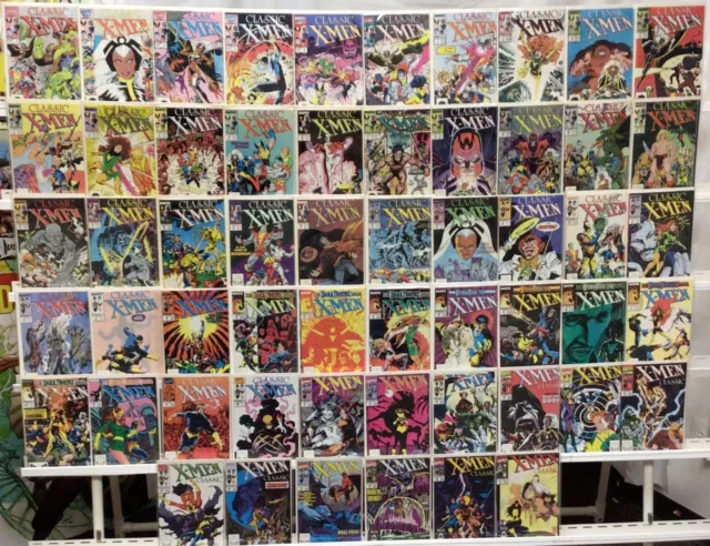 Marvel Comics Classic X-Men Run Lot 2-57 VF/NM 1986