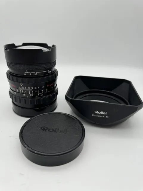 Carl Zeiss Distagon 4/40mm HFT PQ Lens / f. Rolleiflex 6008