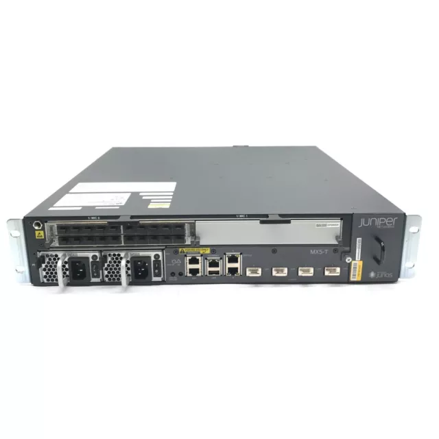 Juniper Networks Running Junos MX5-T 20 x GB SFP + 4 x 10GB XFP Router