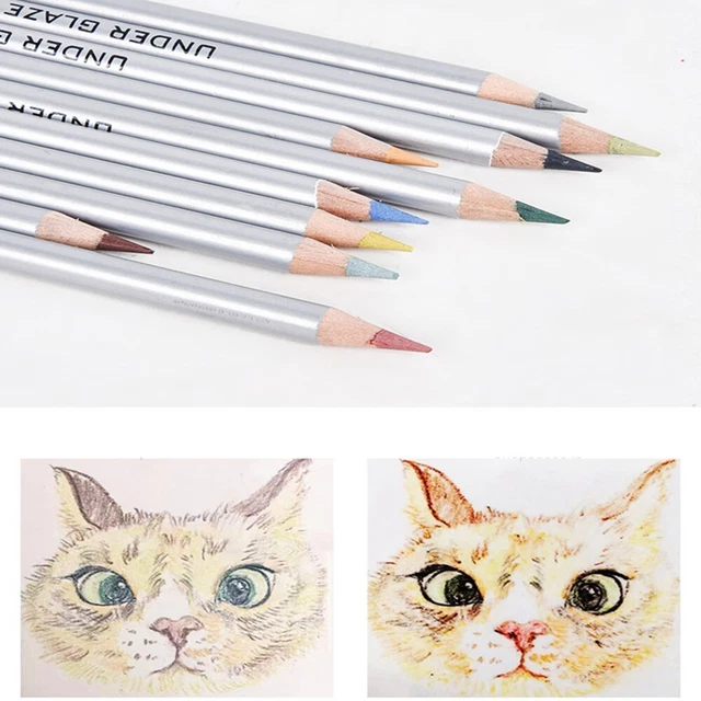 Ensemble de crayons vibrants et durables pour peinture céramique sous émail