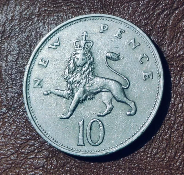 1968 10 New Pence Peice, Good Quality Collectors Item