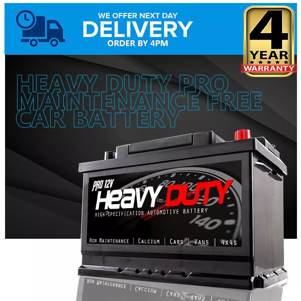Pro Heavy Duty 075 Car Battery 4 Year Warranty