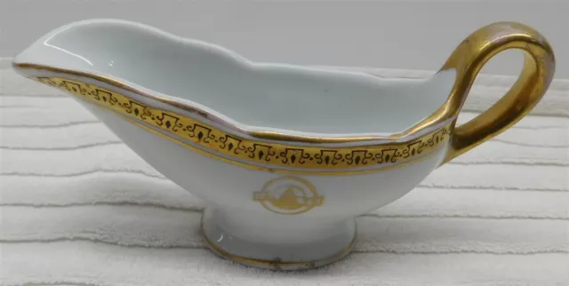 Baltimore & Ohio Railroad China Vintage Gravy Boat in the Capitol Pattern