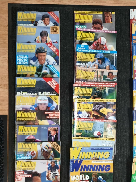winning bicycle racing illustrated