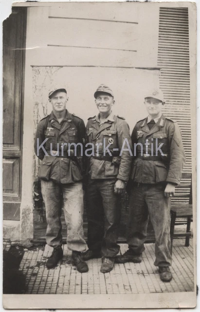 Q081 Foto Wehrmacht Italien 1944 Portrait Front Soldat Kamerad Orden TOP !