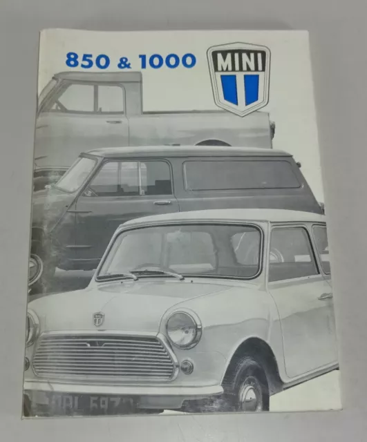 Manual / Manual Del Propietario Británica Leyland Mini 850+1000 Stand 01/1975