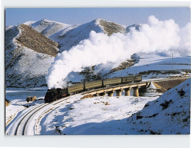 POSTCARD SHIGUAI BRANCH China Railway Steam Photograph £6.53