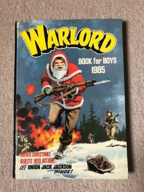 Warlord Hardback book for boys 1985