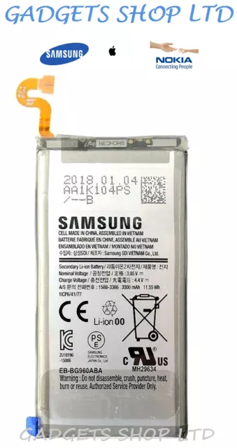 100% Genuine Samsung Galaxy S9, S9+ Plus Replacement Battery