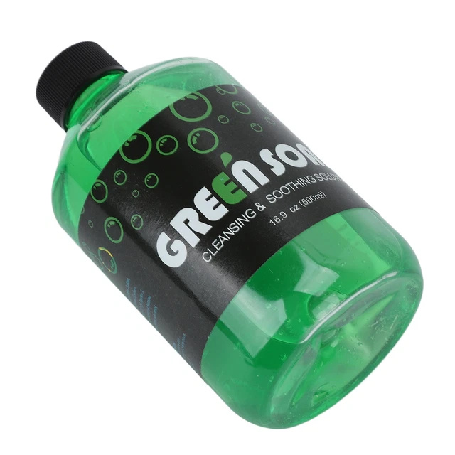 TATTOO CLEANSING GREEN Soap Solution Professional Safe Mild Tattoo