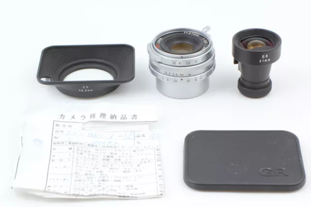CLA'd [Near MINT] RICOH GR 21mm F3.5 L39 film camera lens Viewfinder From JAPAN
