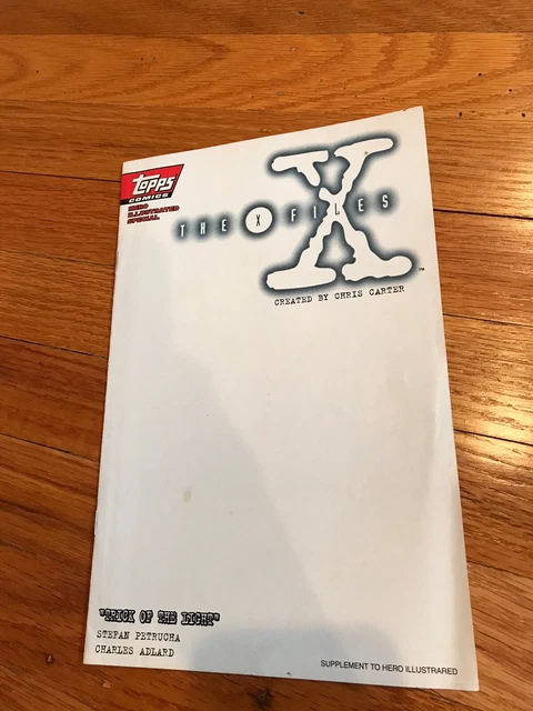 The X Files Trick Of The Light Comic 1995 Topps