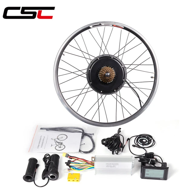 Electric Bicycle Conversion Kit 48V 1000W 1500W 26-29in E-Bike hub Motor Wheel