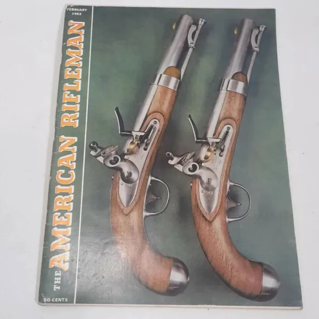 February 1963 American Rifleman magazine JFK lee Harvey Oswald