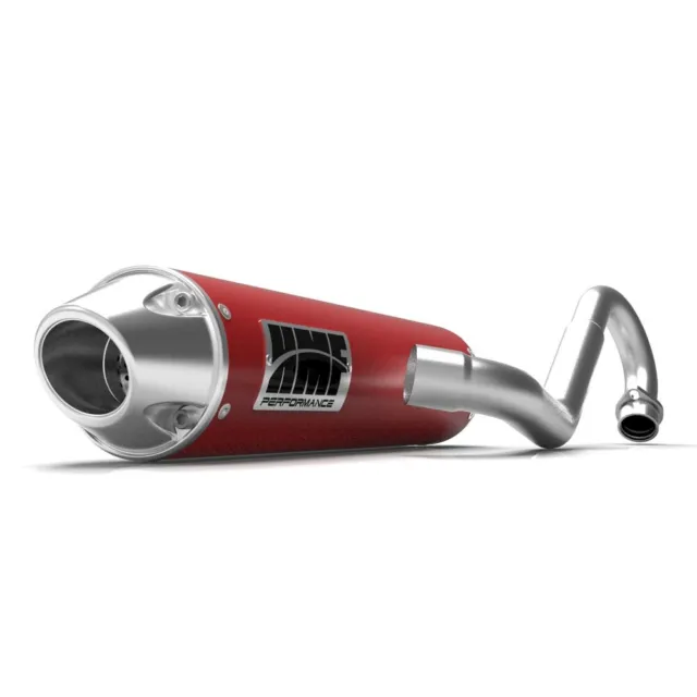 HMF for Yamaha YFZ450R/X 2009-2023 Candy Red/Pol Full Exhaust | 041414606986