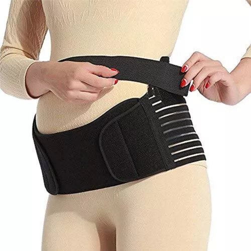 Pregnancy Maternity Belt Lumbar Back Support Waist Band Belly Bump Brace Strap