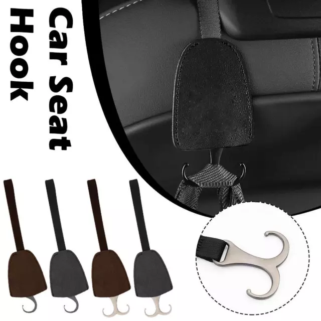 1/2pcs Car Seat Hook Torage Bag Hanger Organizer Holder Hidden Car Hook 2024 Hot