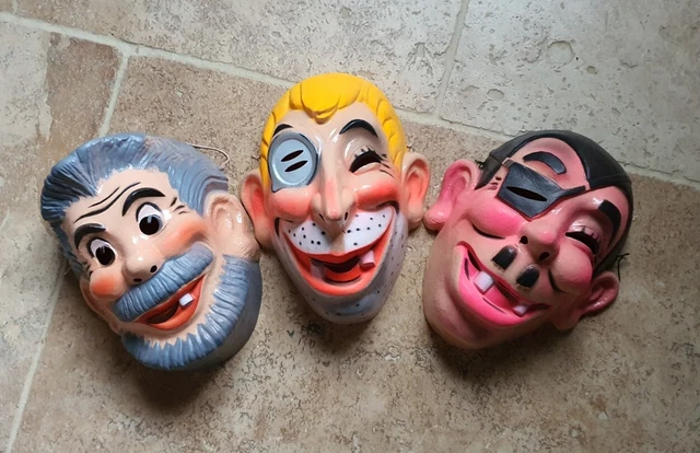 Masque César Goldorak Vintage – Jouet Déguisement Années 70/80 – Fabriqué En France