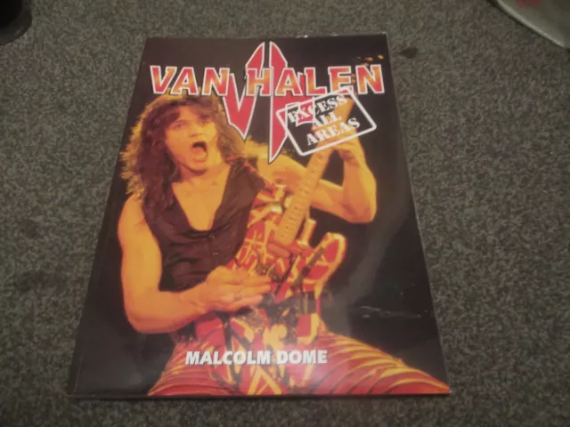 VAN HALEN (1994) 'Excess All Areas' Paperback: Malcolm Dome