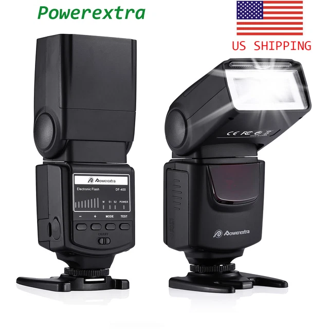 DF-400 Speedlite Flash For Canon Eos Rebel SL1 T3 XSi T5i 40D 50D 5D Mark III II
