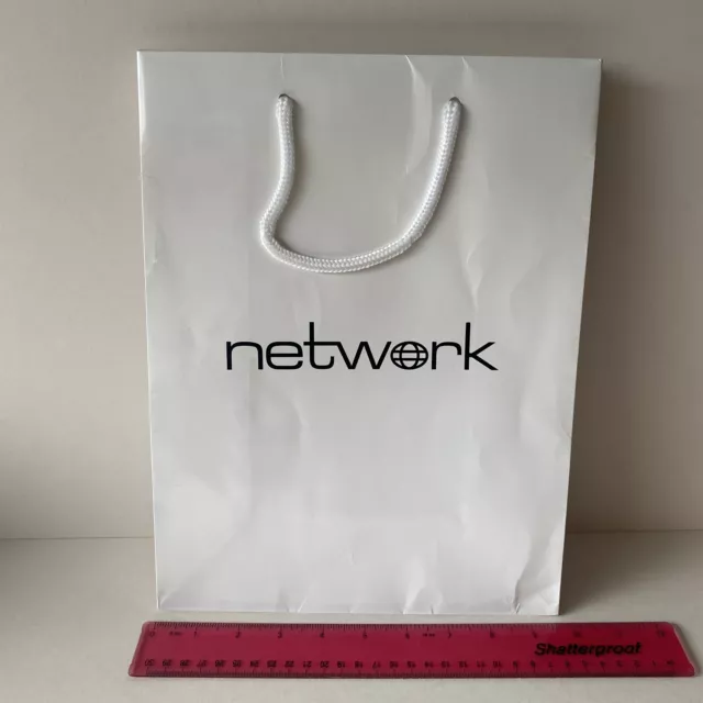 Rare Network DVD Large White Promotional Stiff Carded Carry Bag ITC Cult TV Film