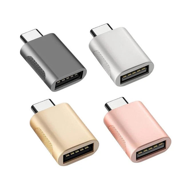 Adaptateur USB-C Femelle Vers USB 3.0 A Mâle - USB 3.1 - Pour MacBook, Tablette, Téléphone - NFHK - 4
