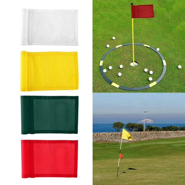 DRAPEAUX DE GOLF Putting Green Flags Drapeaux de golf pour Yard Pin