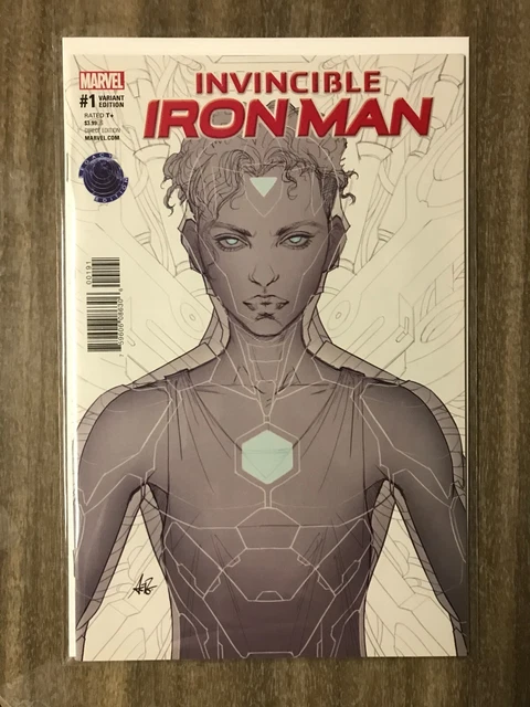 Invincible Iron Man #1 Artgerm Sketch Legacy Variant Riri Williams IronHeart