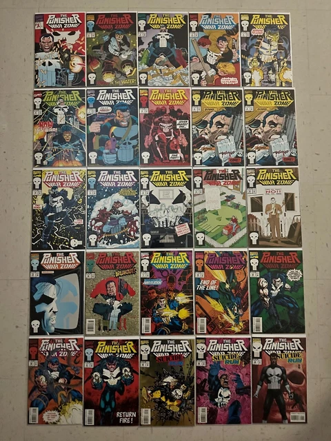 The Punisher: War Zone Complete Set/Lot 1-41, VF condition