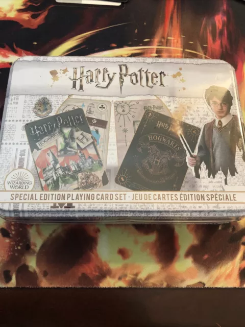 Harry Potter Special Edition Playing Card Set Game Set Cards New Tin